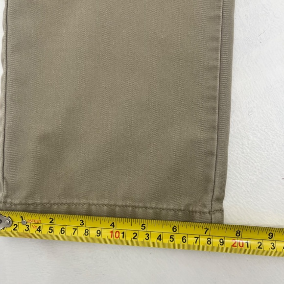 Volcom Men’s 33 Vmonty Chino Pants Khaki/Brown Straight Flat Front Stretch A1131 - Picture 9 of 14